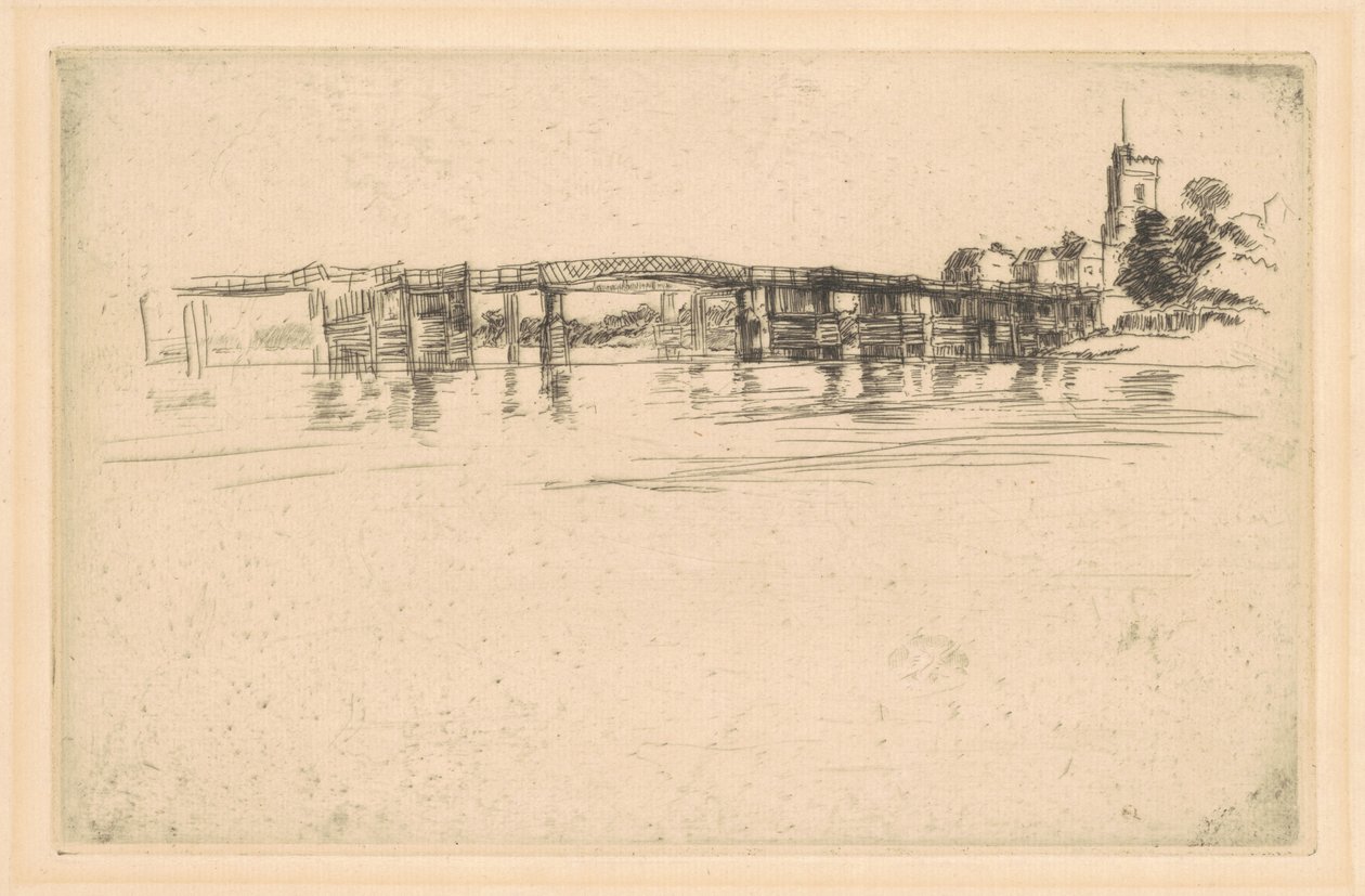 Le Petit Putney, No. 1 - James Abbott McNeill Whistler