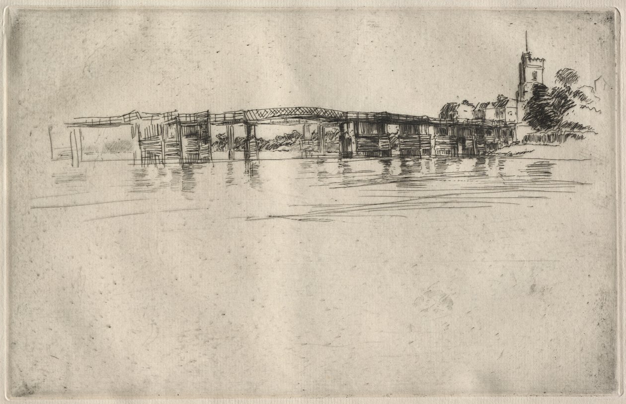 Le Little Putney n° 1 - James McNeill Whistler
