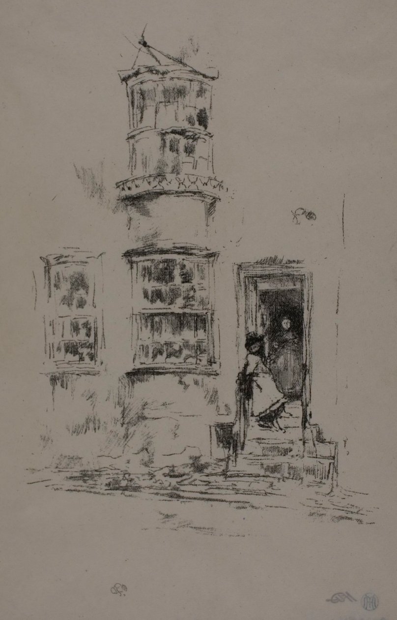 Les petites marches, Lyme Regis - James Abbott McNeill Whistler