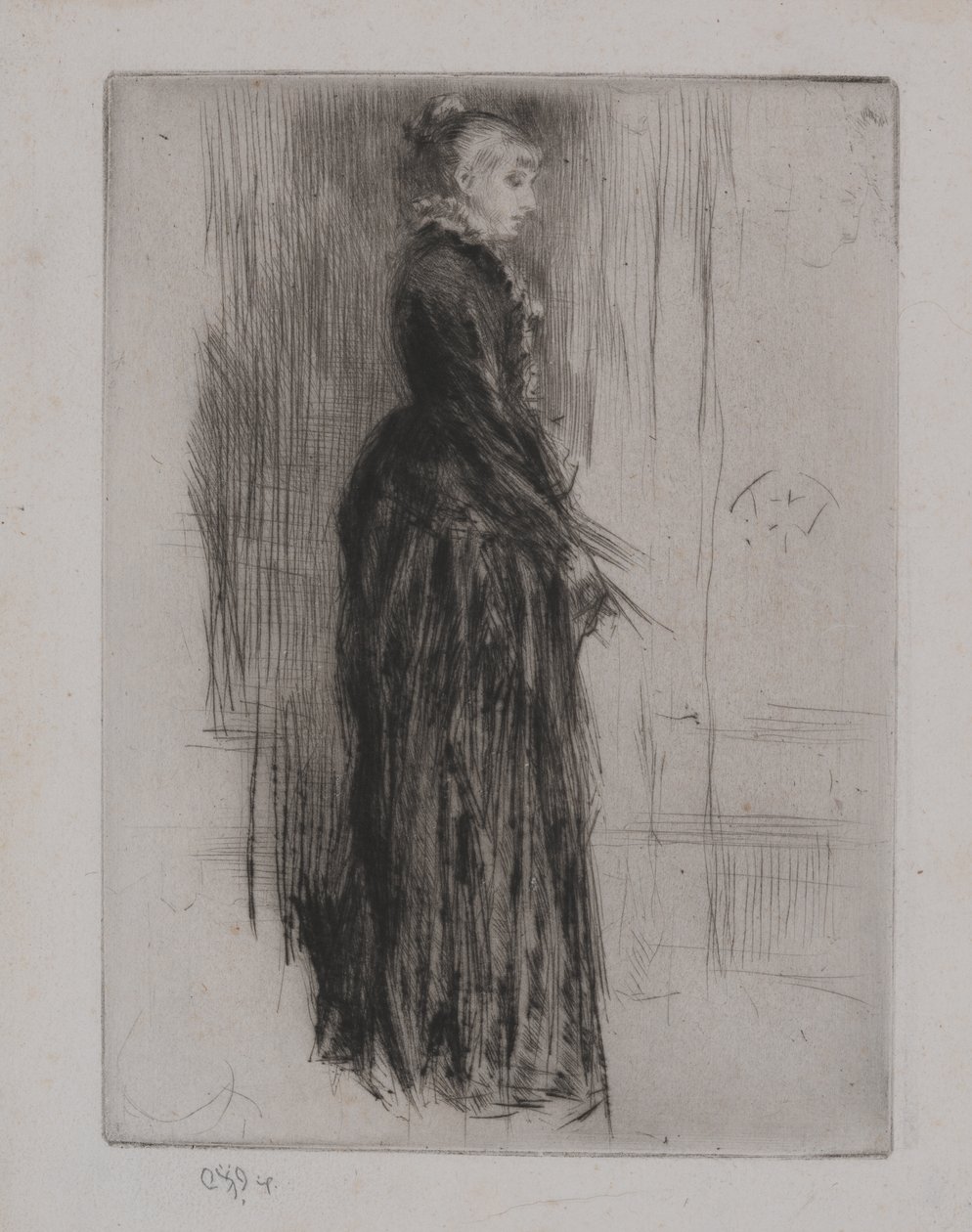 La petite robe en velours - James McNeill Whistler