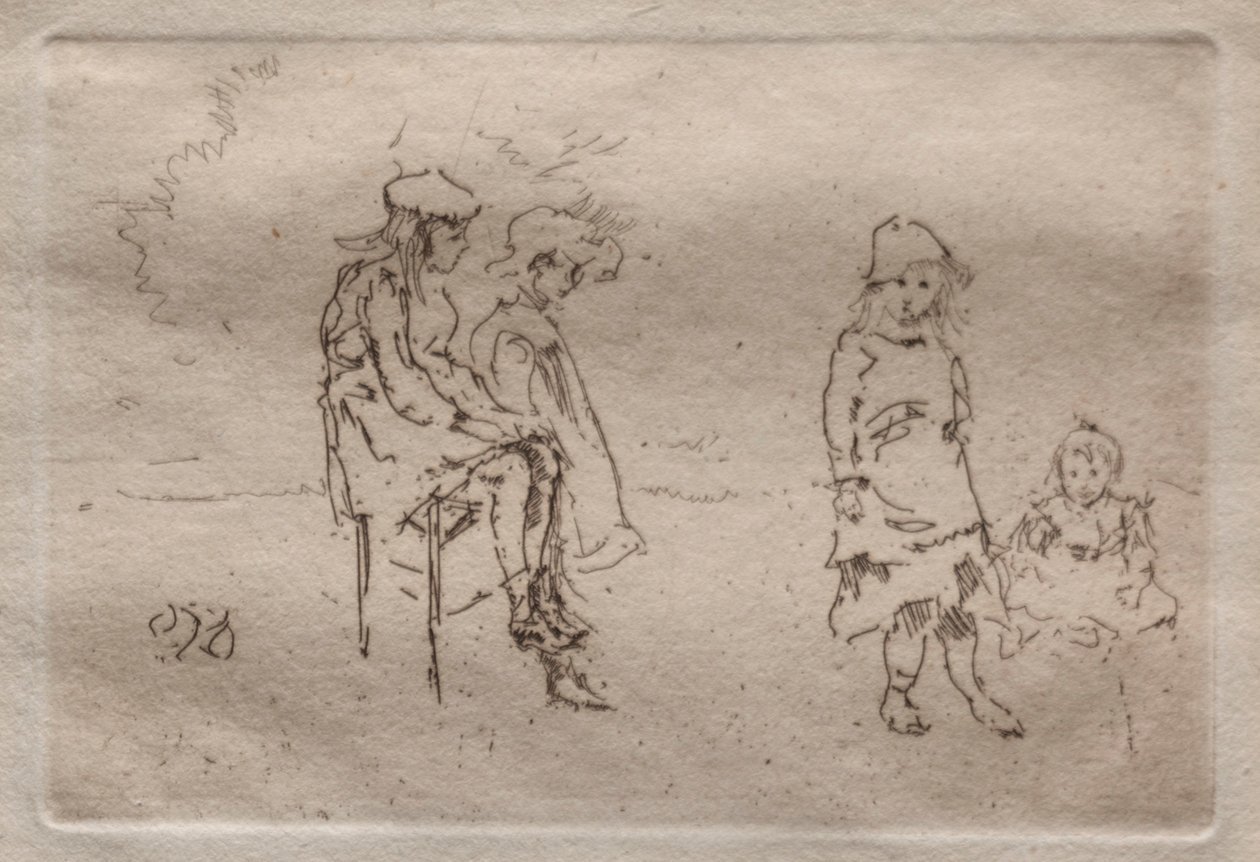 Les enfants de Menpes - James McNeill Whistler