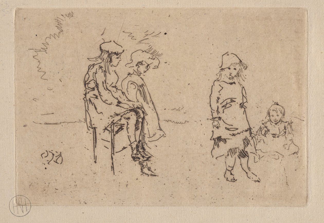 Les enfants de Menpes - James McNeill Whistler