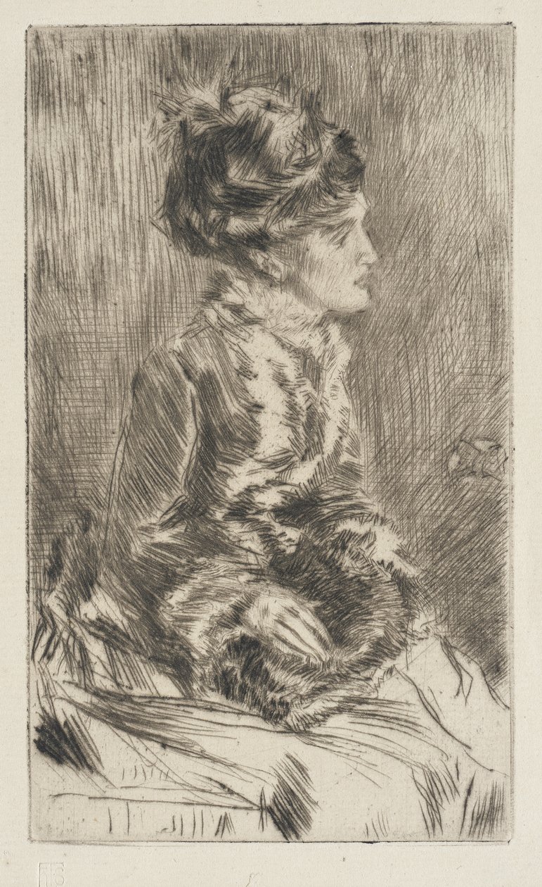 Le manchon - James McNeill Whistler