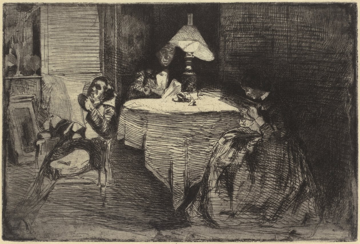 La salle de musique - James McNeill Whistler