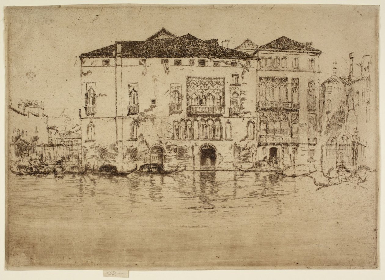 Les palais - James McNeill Whistler