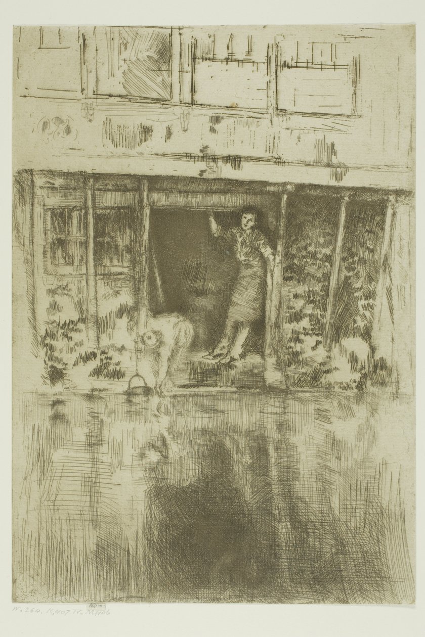Le Pierrot - James Abbott McNeill Whistler