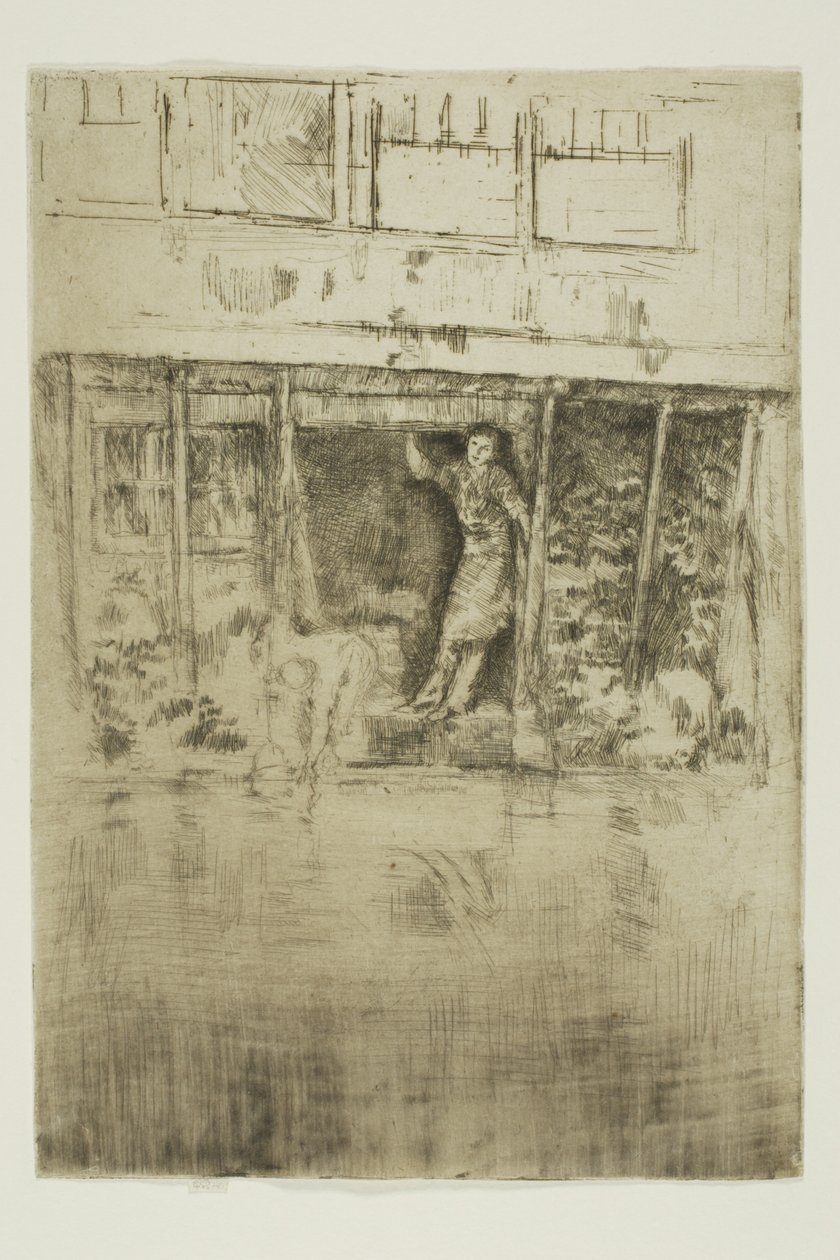 Le Pierrot - James Abbott McNeill Whistler