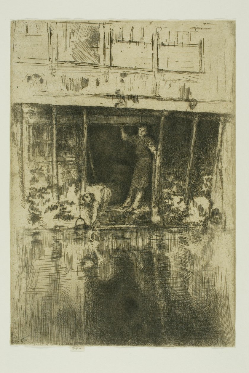 Le Pierrot - James Abbott McNeill Whistler