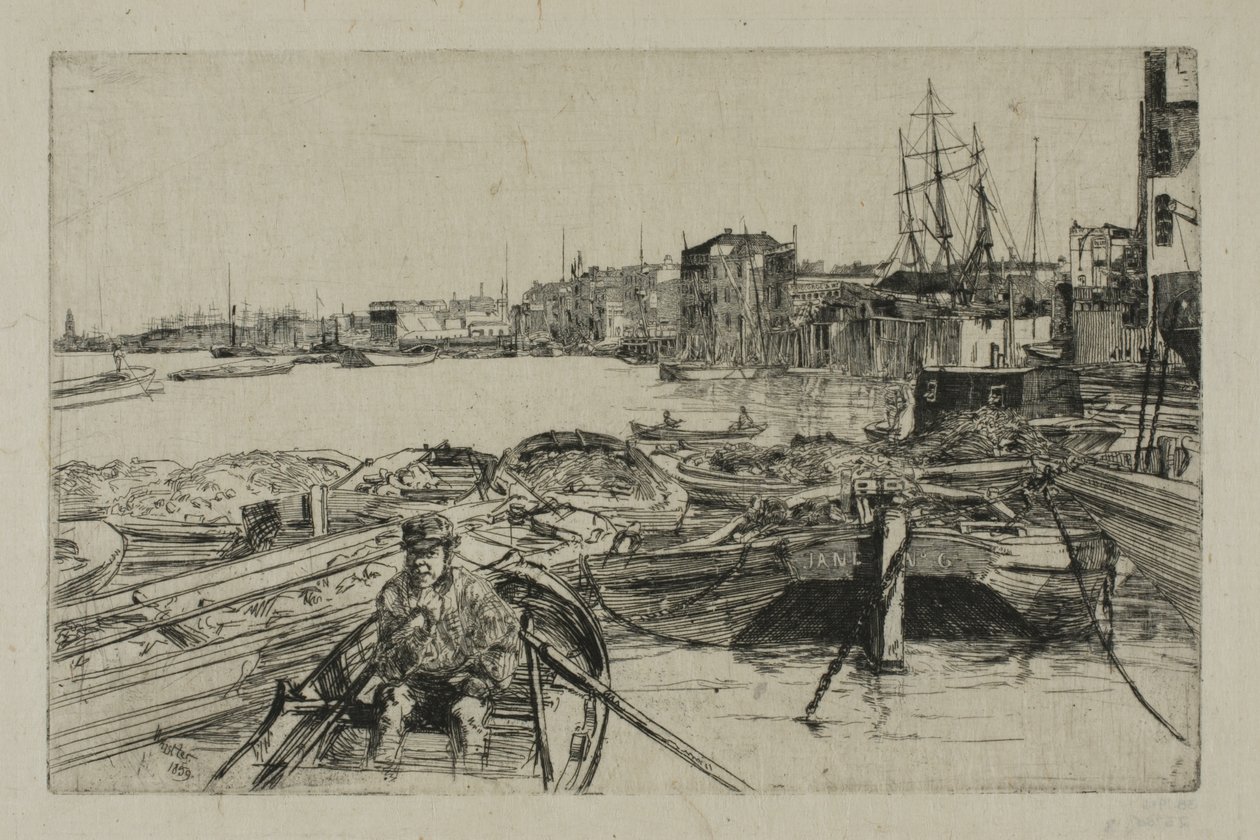 La piscine - James Abbott McNeill Whistler