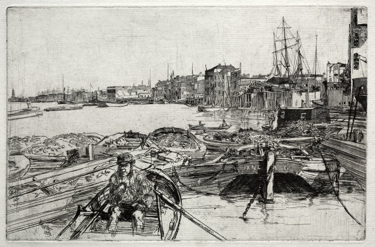 La piscine - James McNeill Whistler