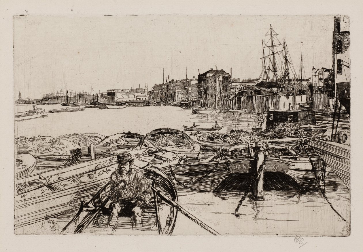 La piscine - James McNeill Whistler