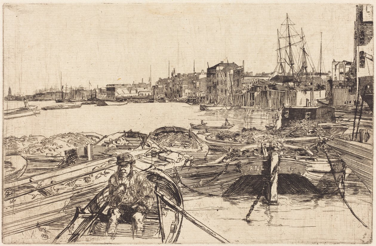 Le bassin - James McNeill Whistler