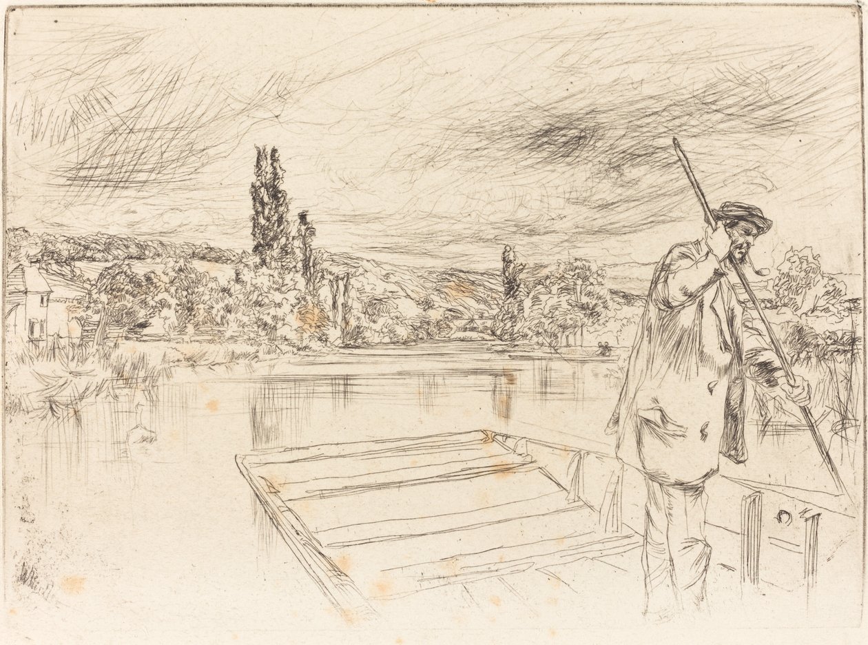 La Péniche - James Abbott McNeill Whistler