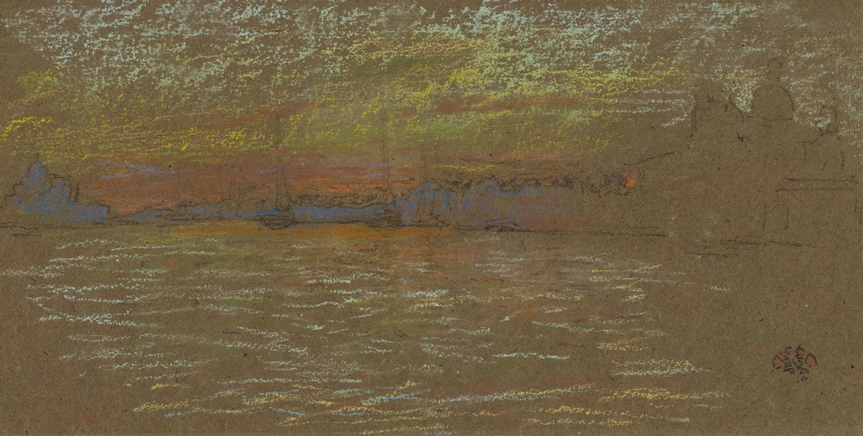 La Riva - James Abbott McNeill Whistler