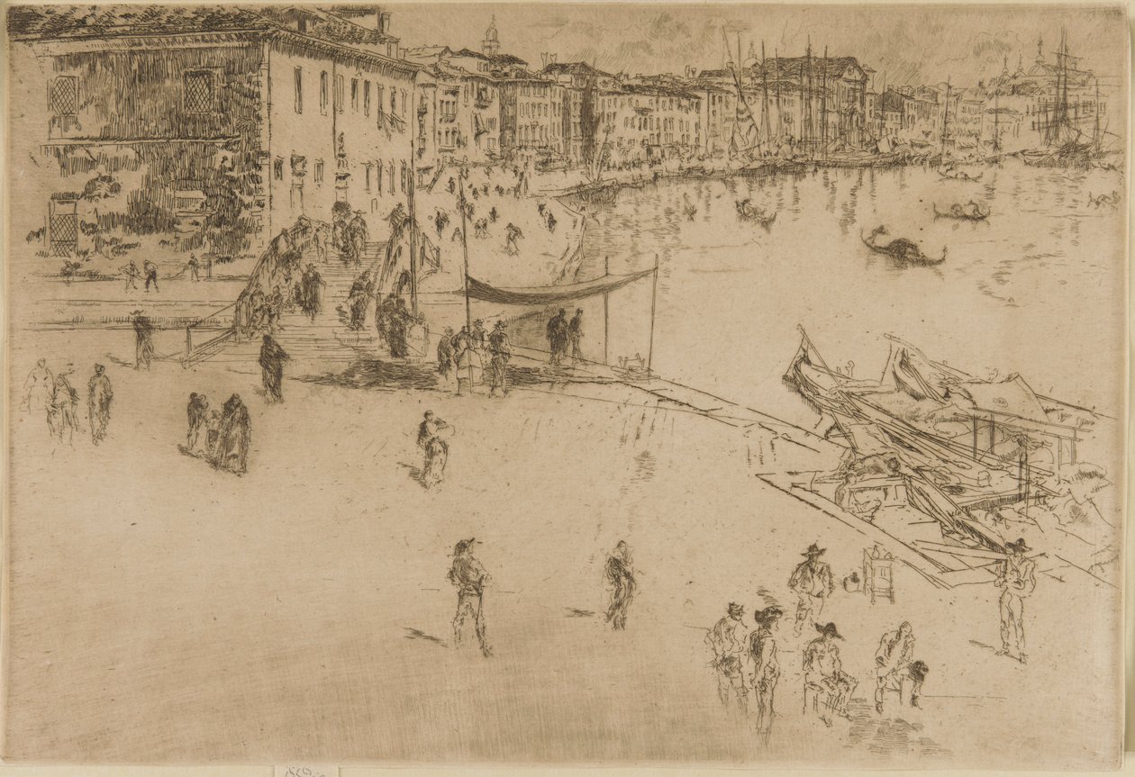 La Riva, n° 2 - James Abbott McNeill Whistler