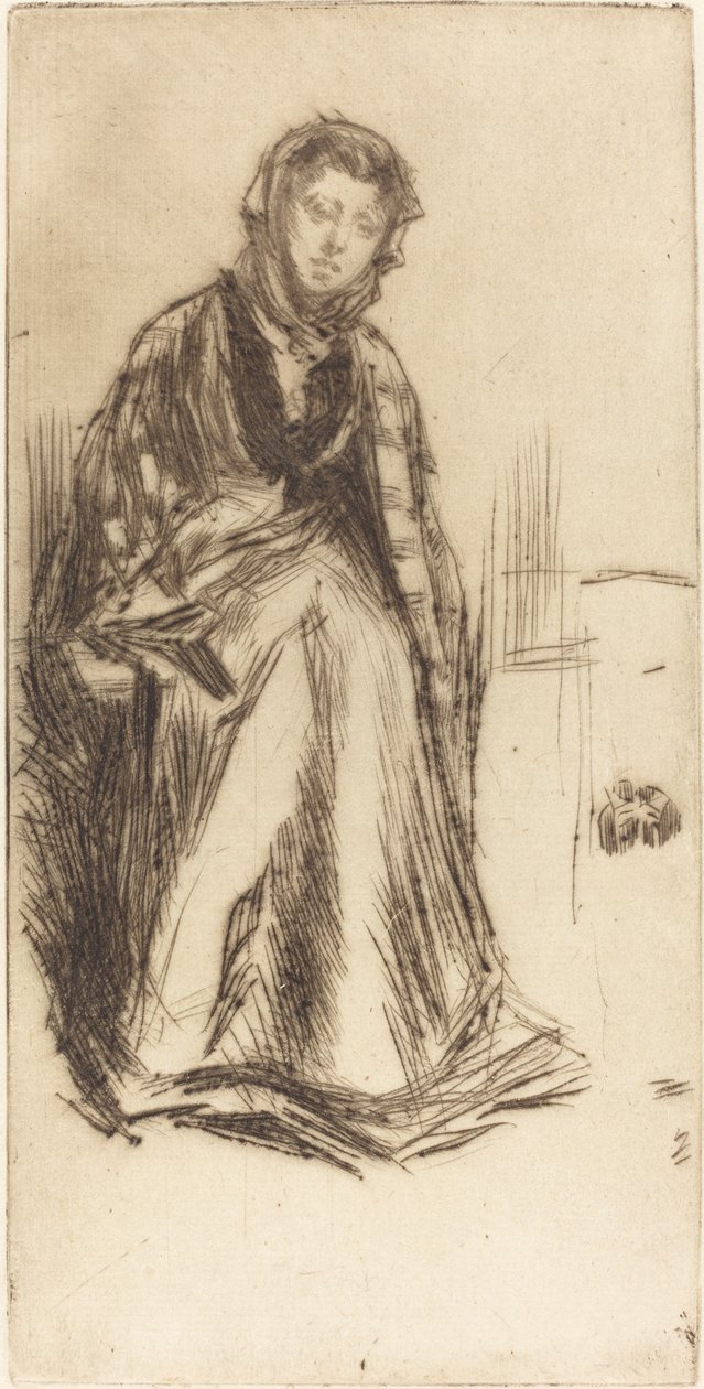 La veuve écossaise - James Abbott McNeill Whistler