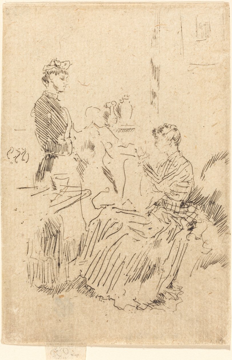 La Couturière - James Abbott McNeill Whistler