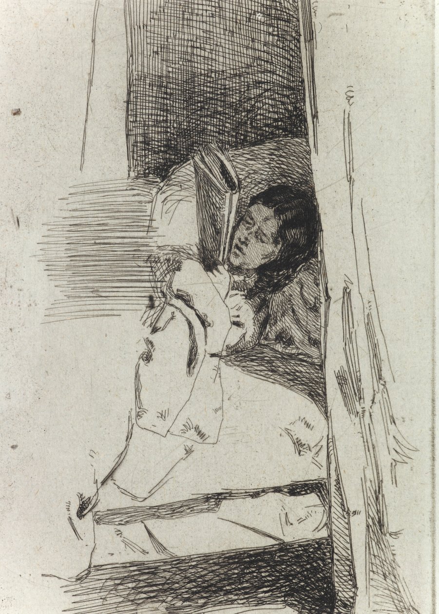La Pantoufle - James Abbott McNeill Whistler