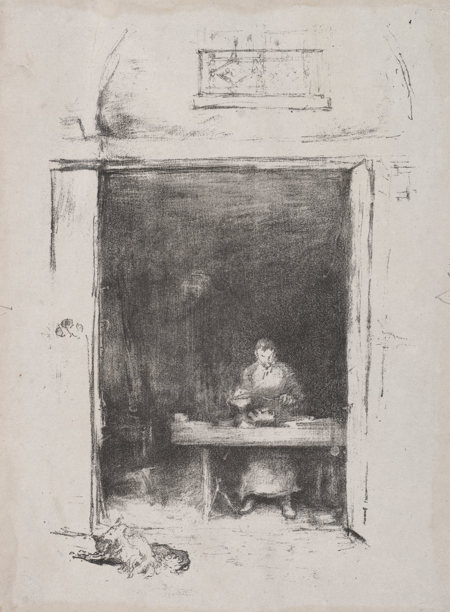 Le forgeron: passage du Dragon - James McNeill Whistler