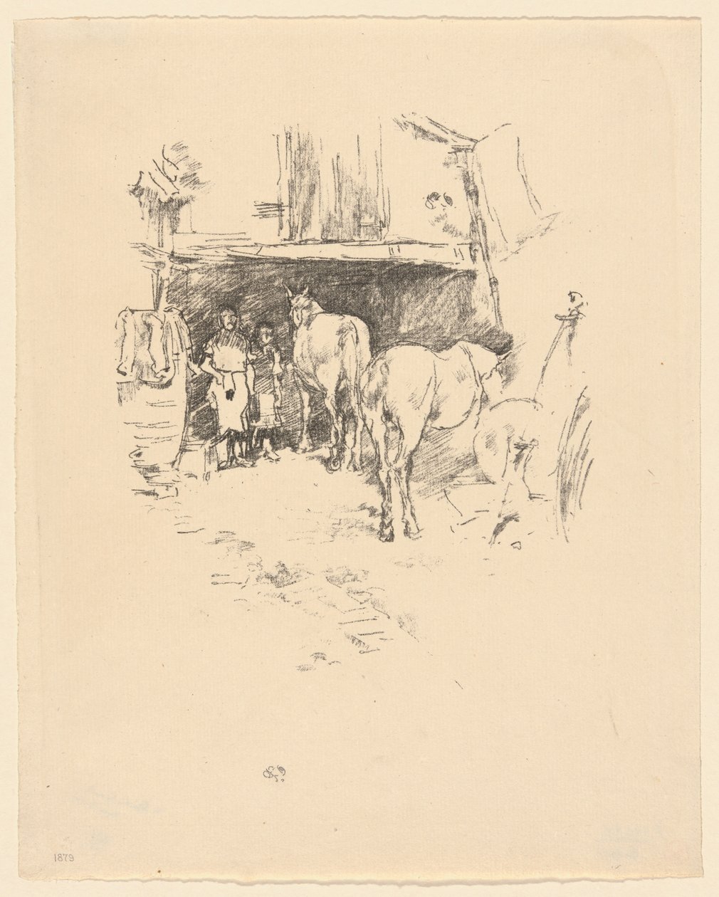 Le chantier de Smith - James McNeill Whistler