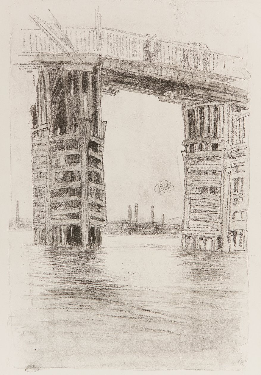 Le Grand Pont - James Abbott McNeill Whistler