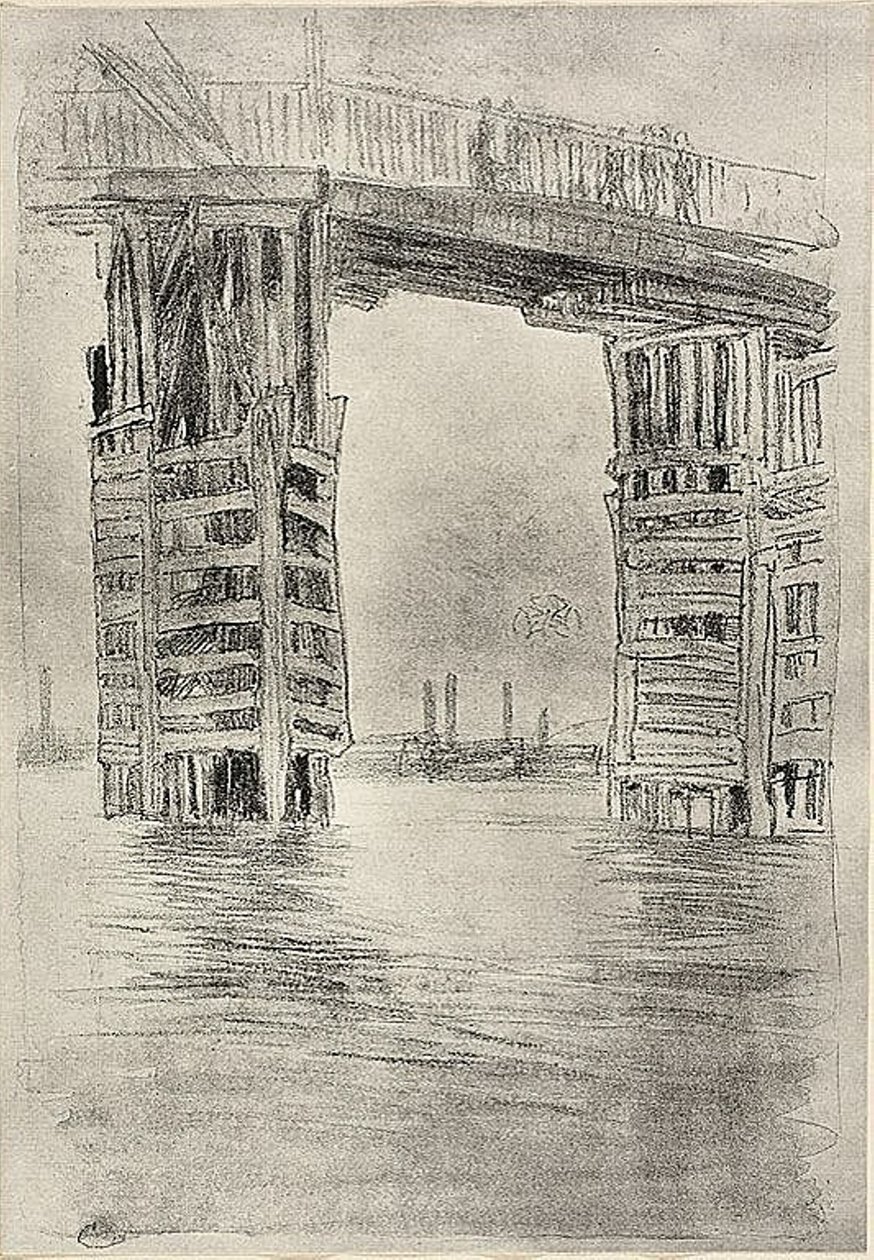 Le Grand Pont - James Abbott McNeill Whistler