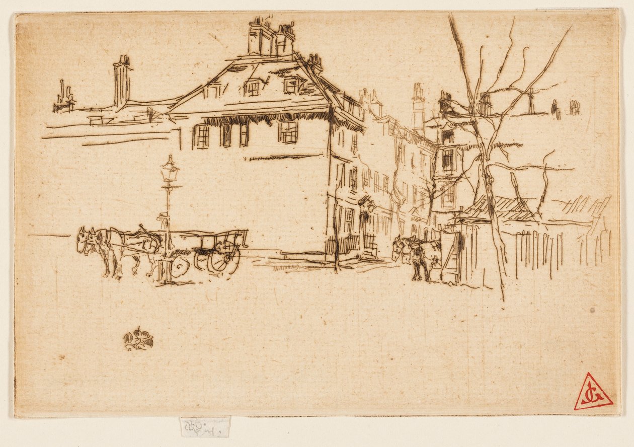 Le Temple - James Abbott McNeill Whistler
