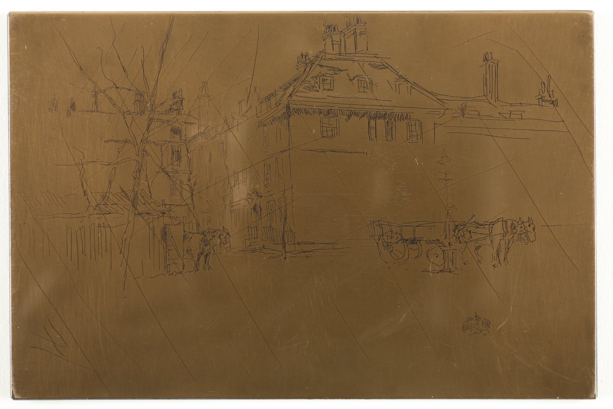 Le Temple - James Abbott McNeill Whistler