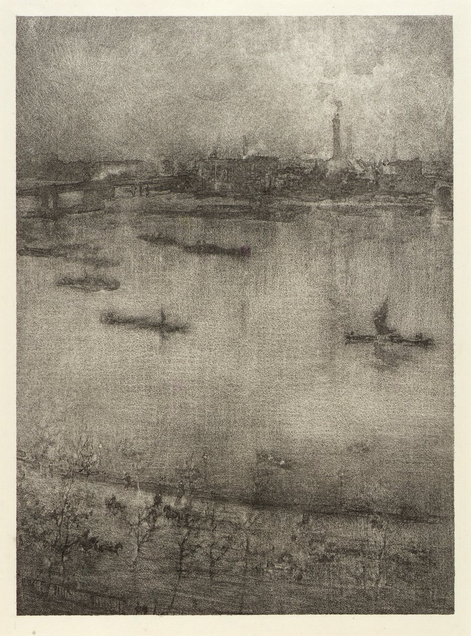La Tamise - James McNeill Whistler