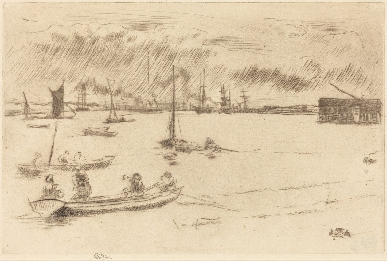 La Tamise en direction d