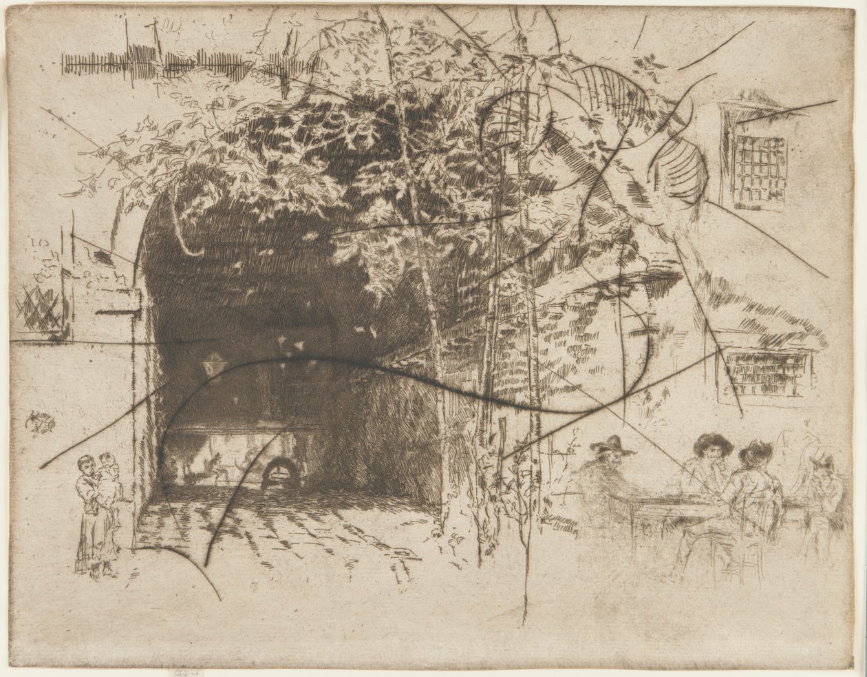 Le Traghetto, No. 2 - James Abbott McNeill Whistler
