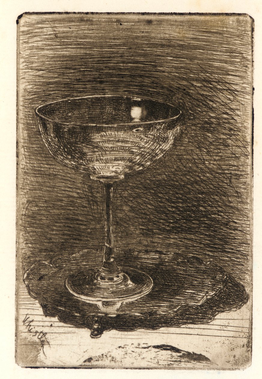 Le Verre de vin - James Abbott McNeill Whistler