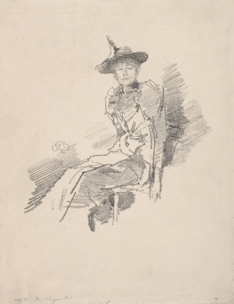 Le chapeau ailé - James McNeill Whistler