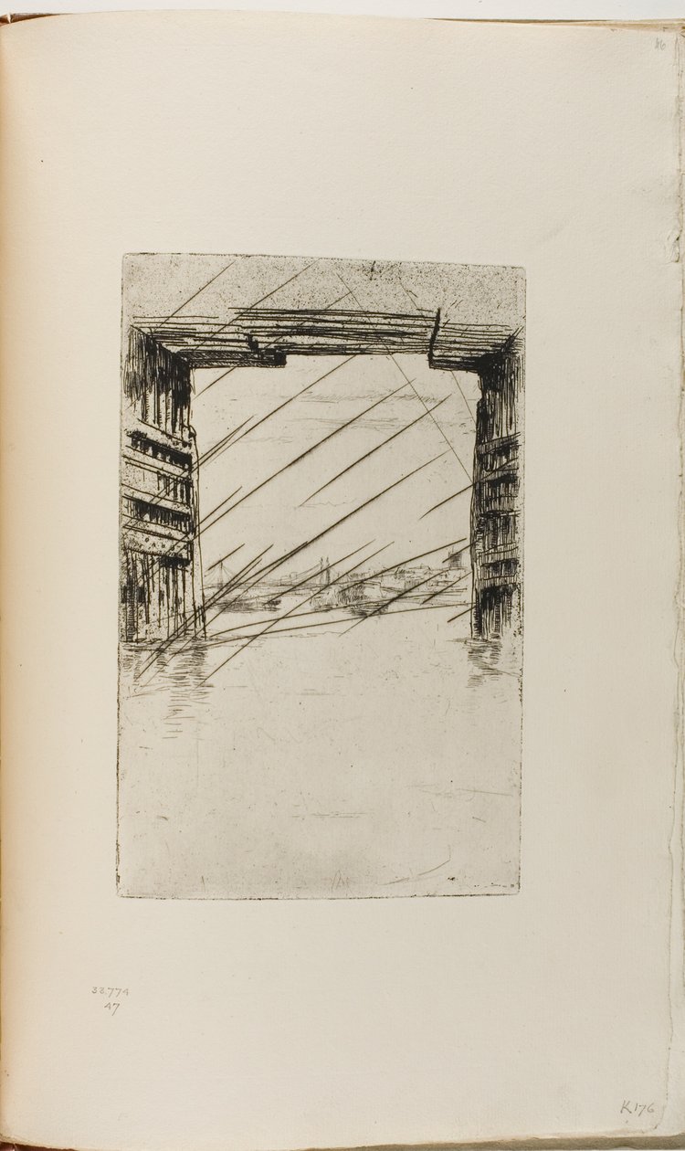 Sous le vieux pont de Battersea - James Abbott McNeill Whistler