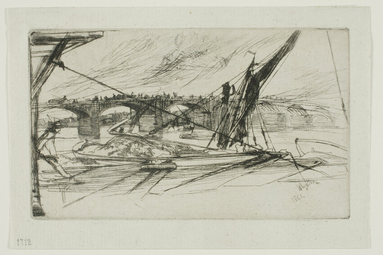 Pont de Vauxhall - James Abbott McNeill Whistler