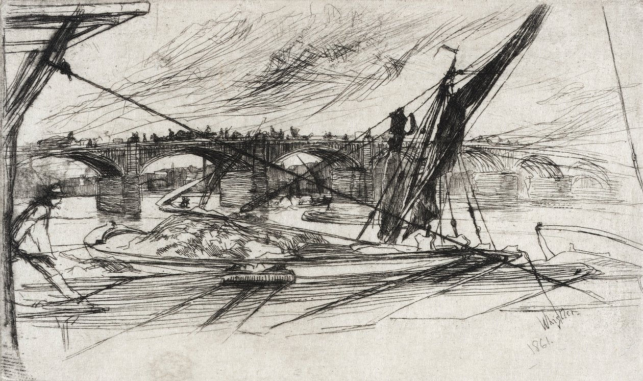 Pont de Vauxhall - James McNeill Whistler