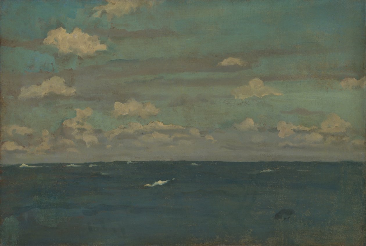 Violet et argent - La mer profonde - James McNeill Whistler