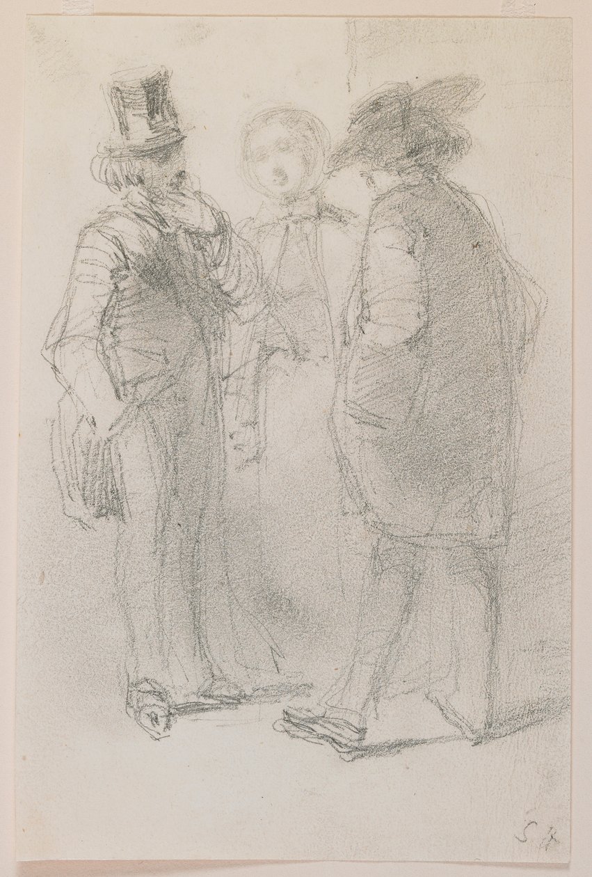 Whistler avec des amis - James Abbott McNeill Whistler