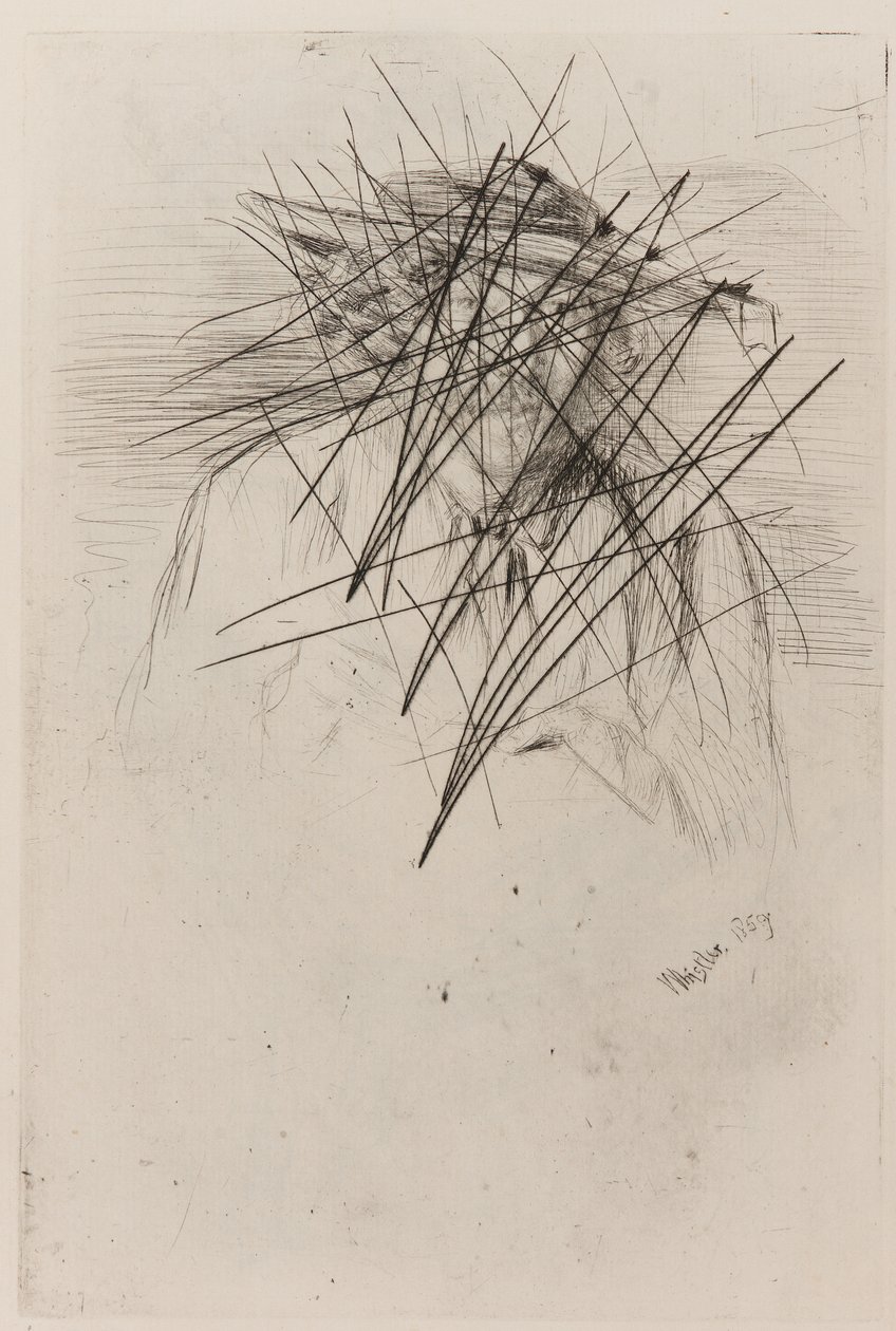 Whistler avec un chapeau - James Abbott McNeill Whistler