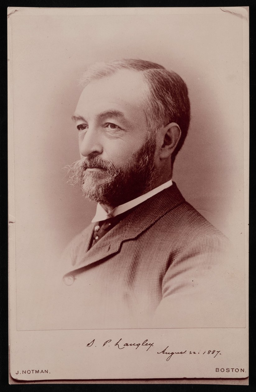 Portrait de Samuel Pierpont Langley - James Notman