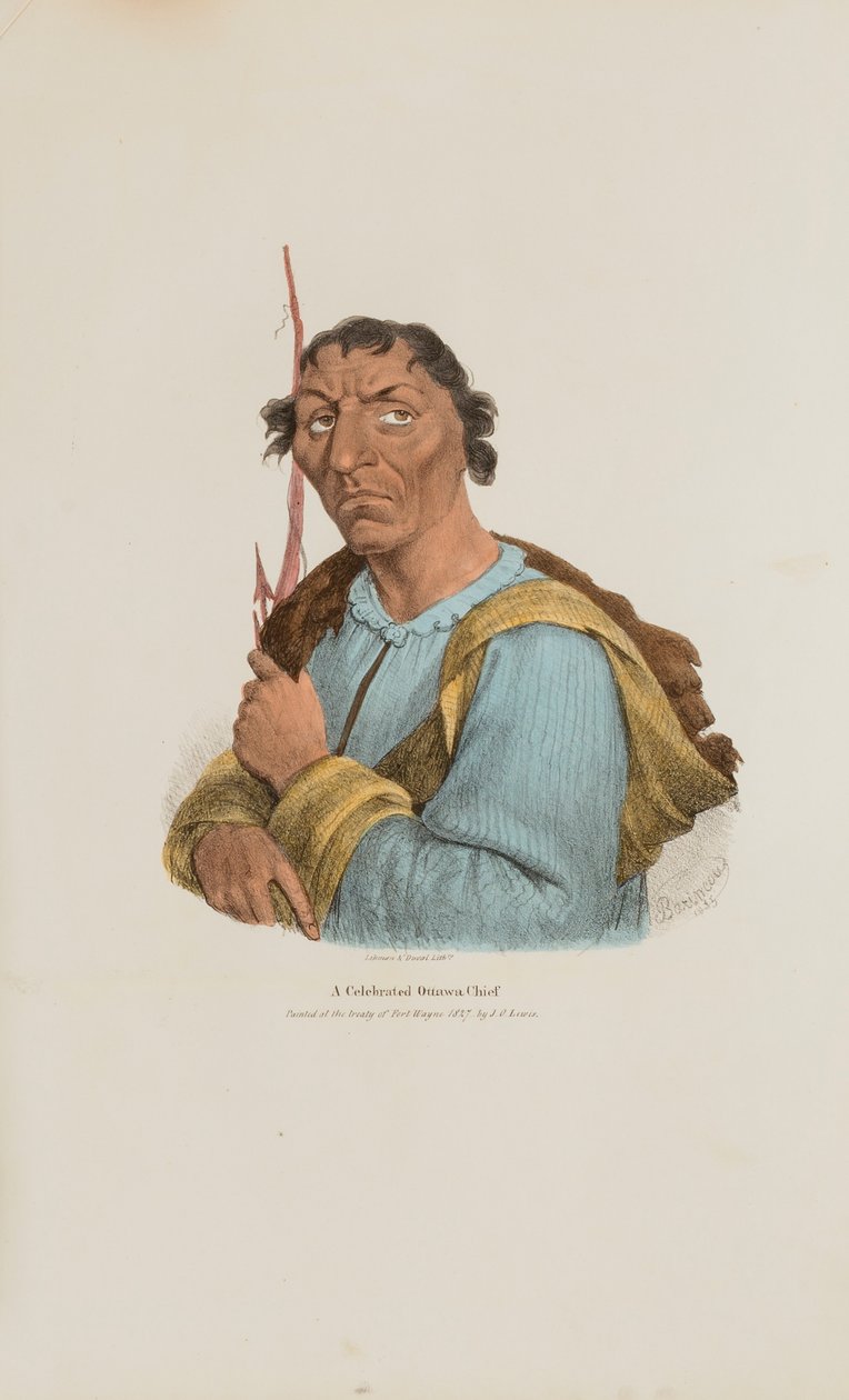 Un chef Ottowa célèbre, extrait du Portfolio autochtone - James Otto Lewis