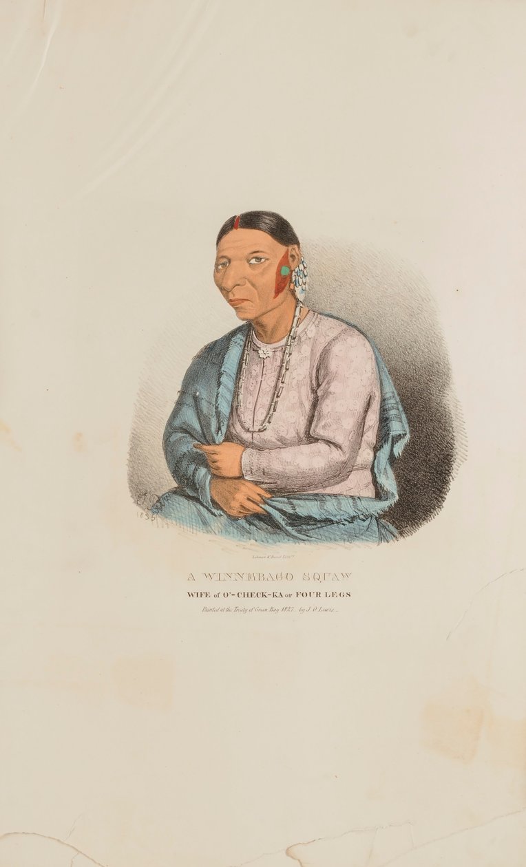 Une femme Winnebago, épouse de O