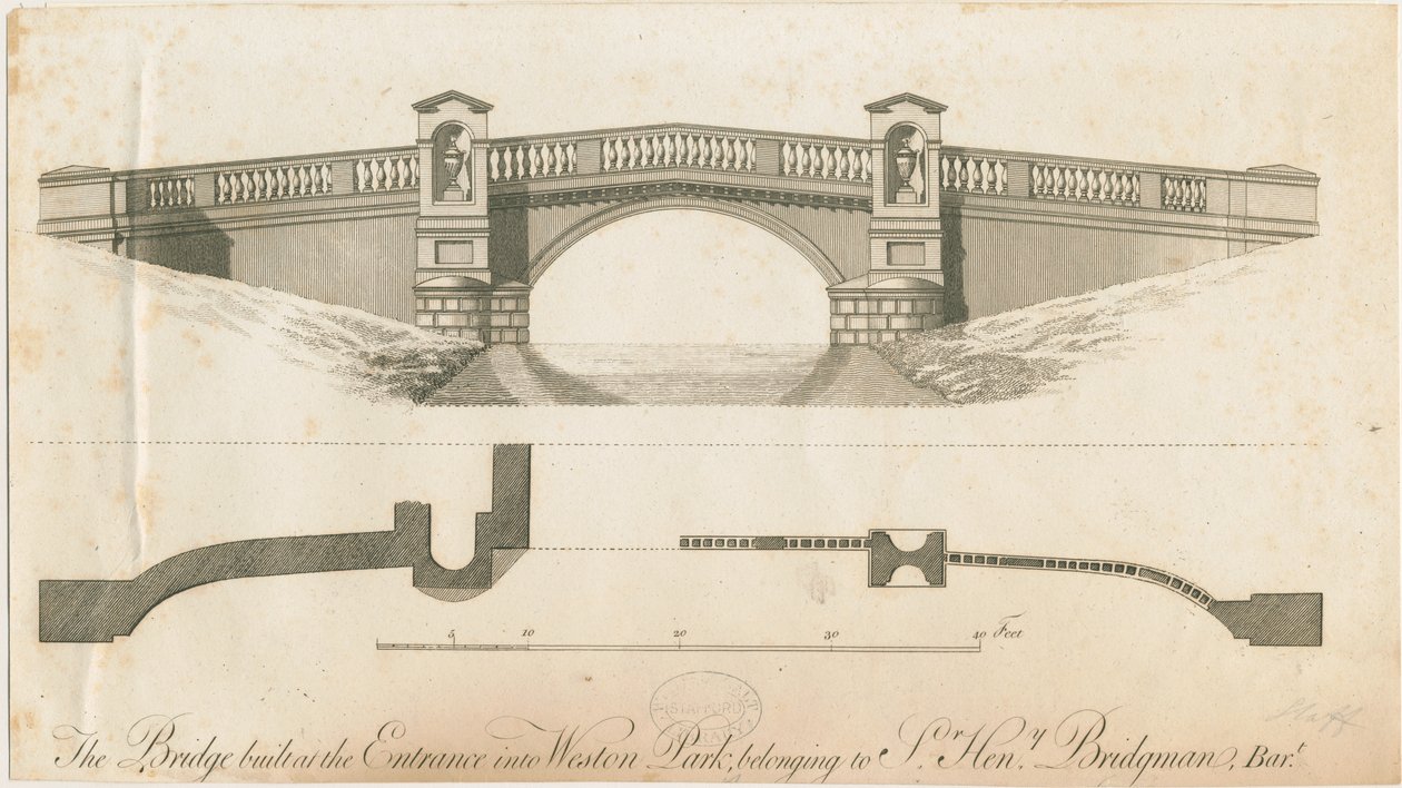Weston-under-Lizard - Pont à l