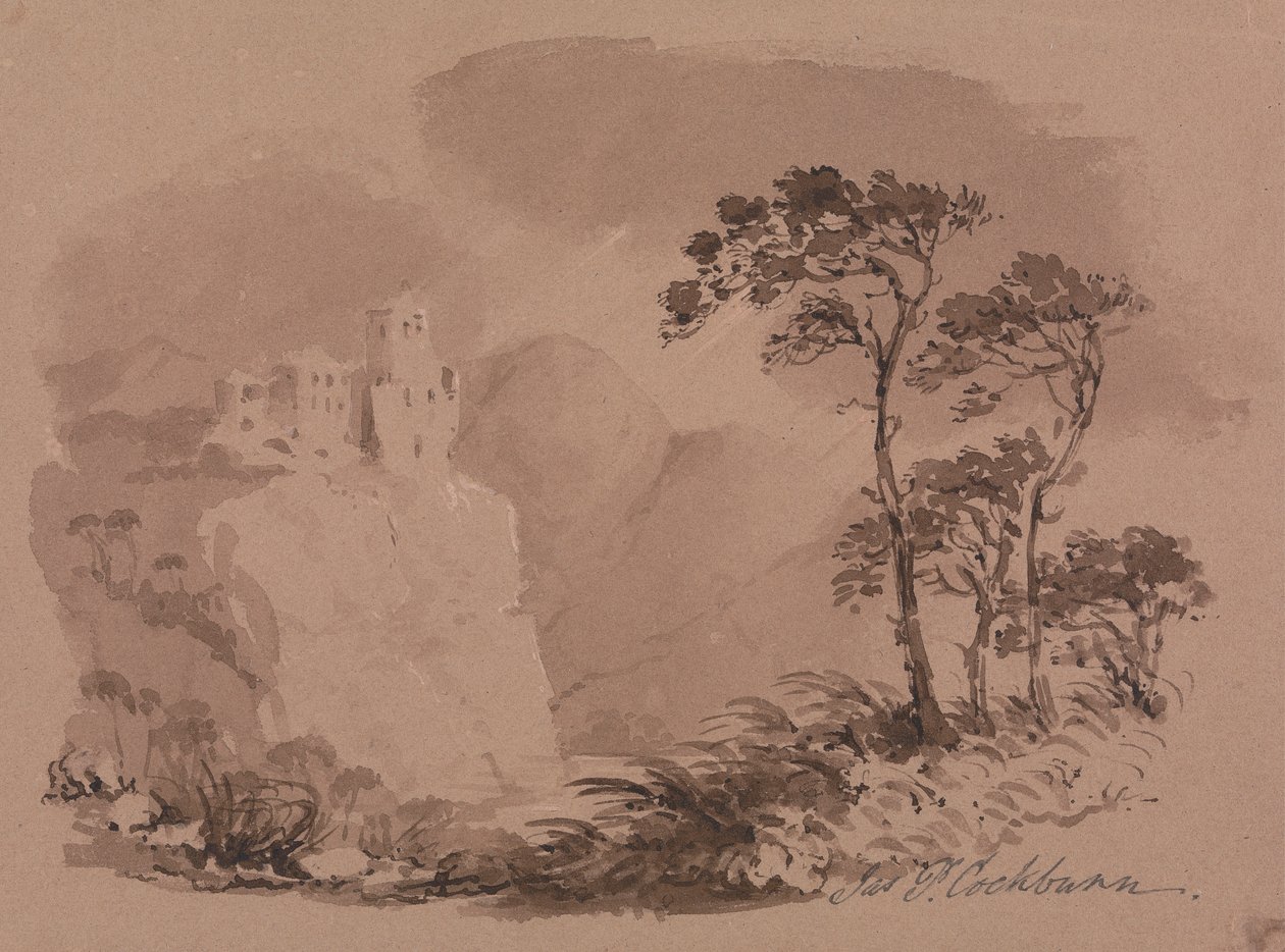 Paysage italianisant - James Pattison Cockburn