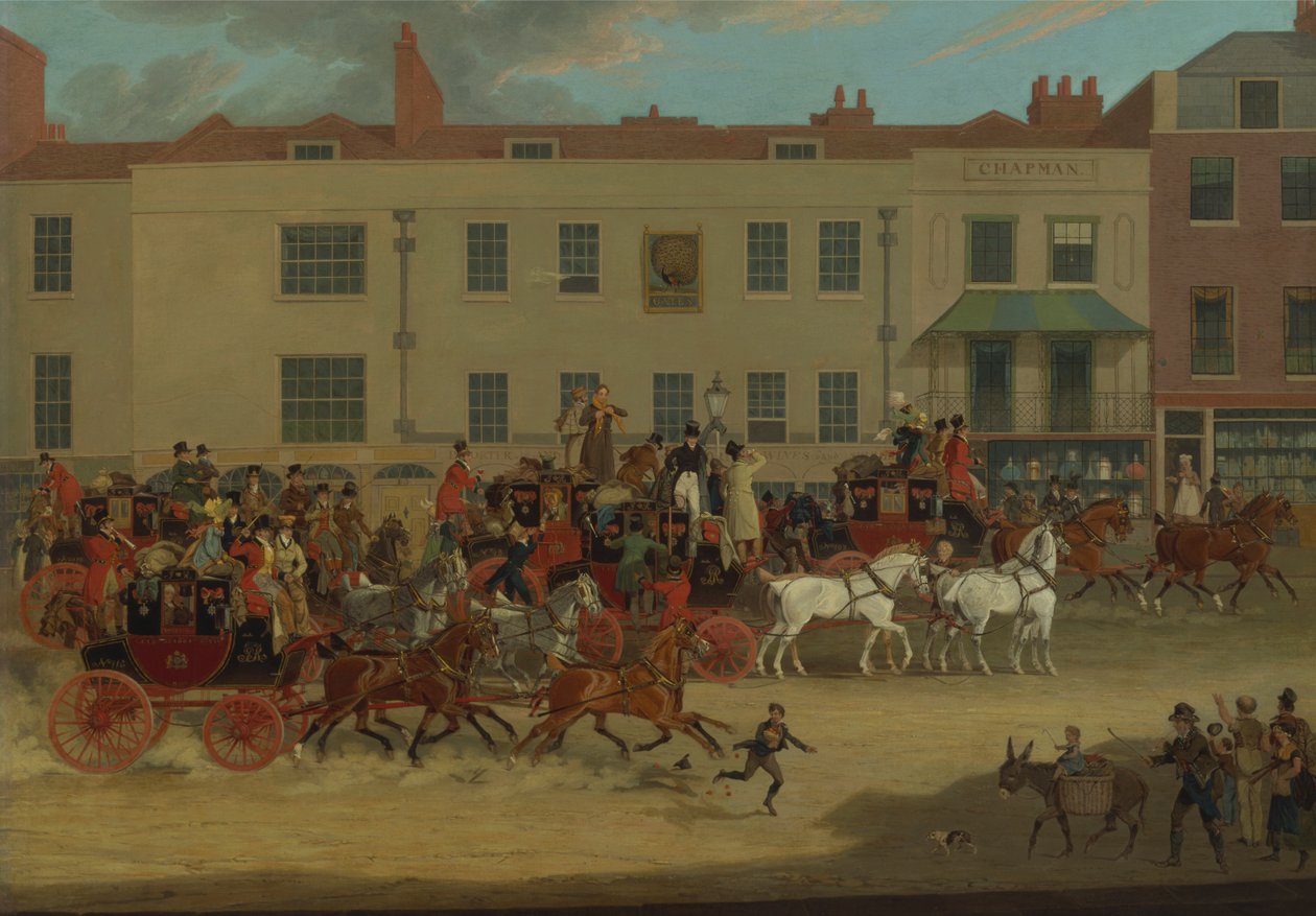 Courriers du Nord au Peacock, Islington - James Pollard