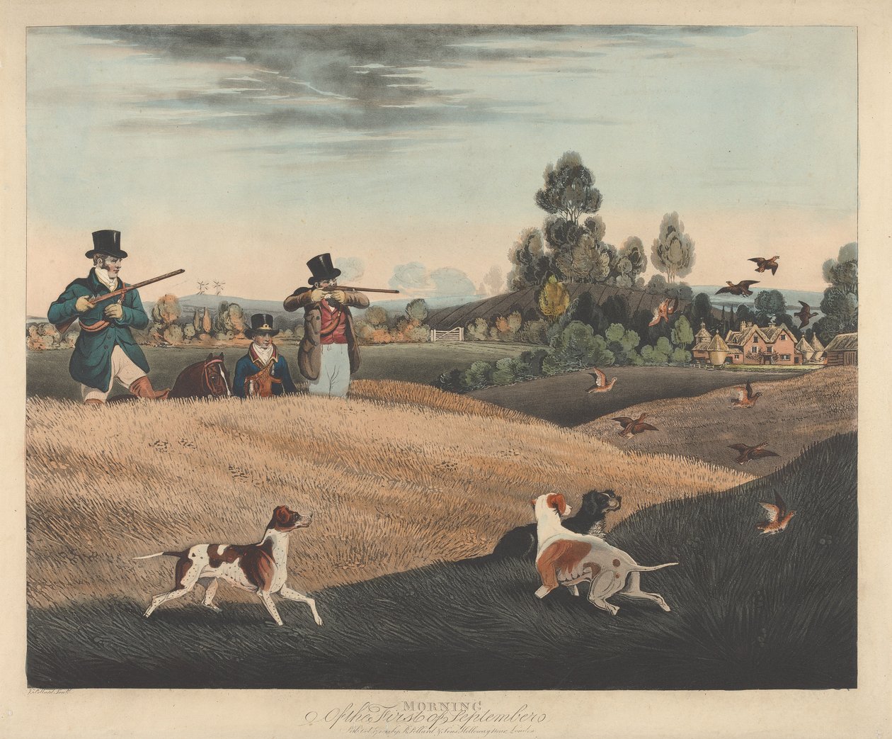 Chasse [une paire] : 1. Matin du premier septembre - James Pollard