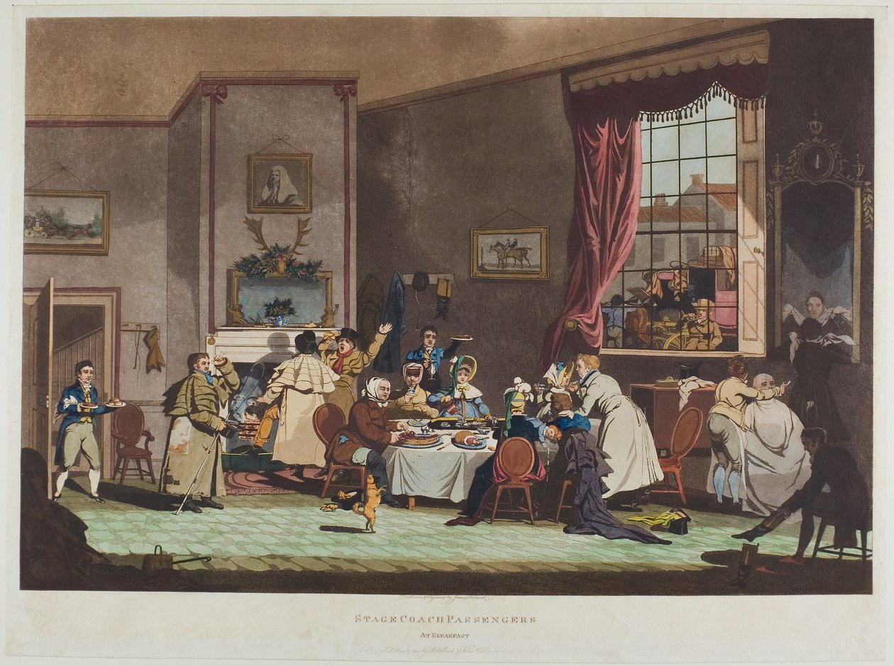 Stage Coach Passengers - James Pollard
