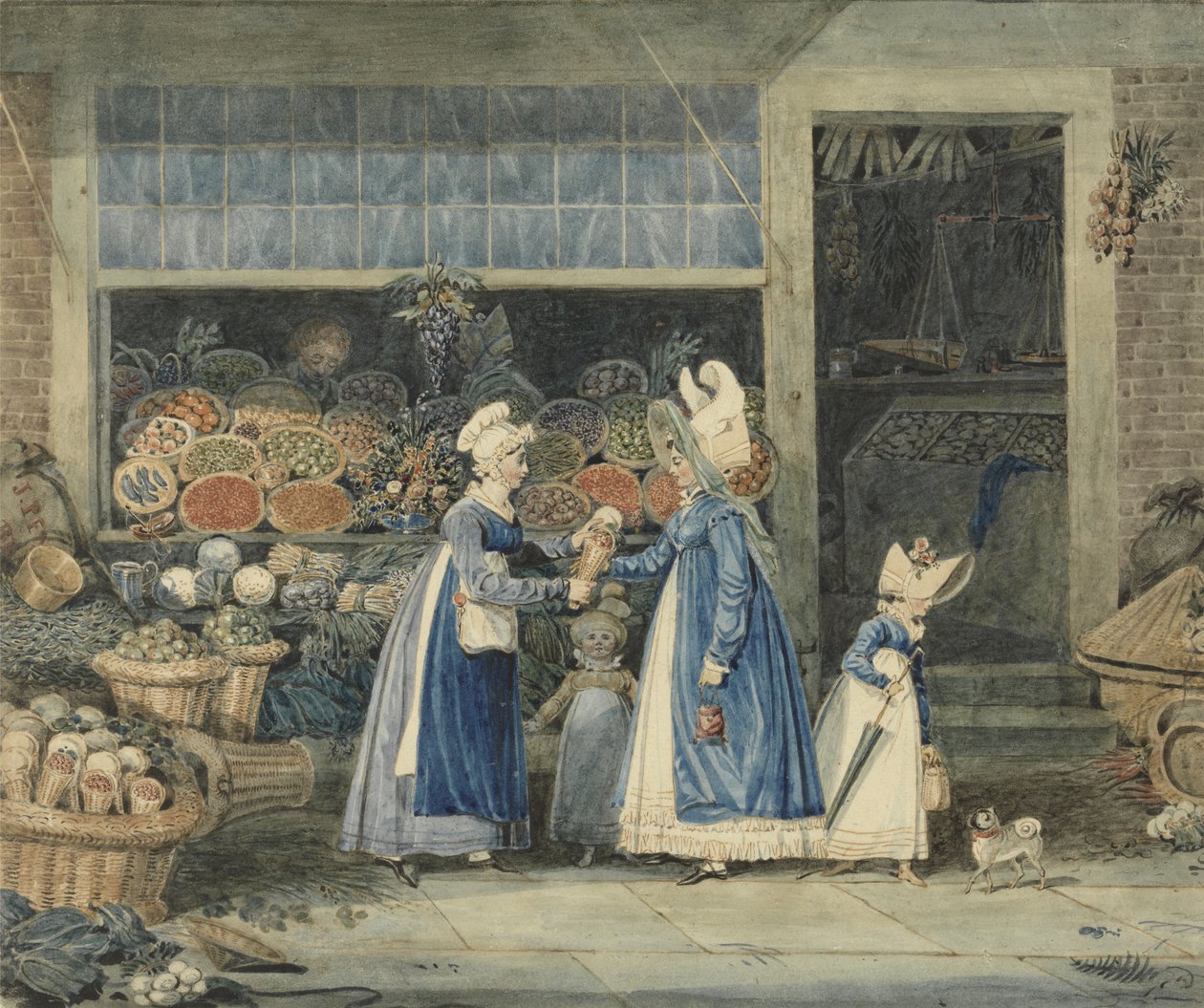 Le marchand de légumes - James Pollard