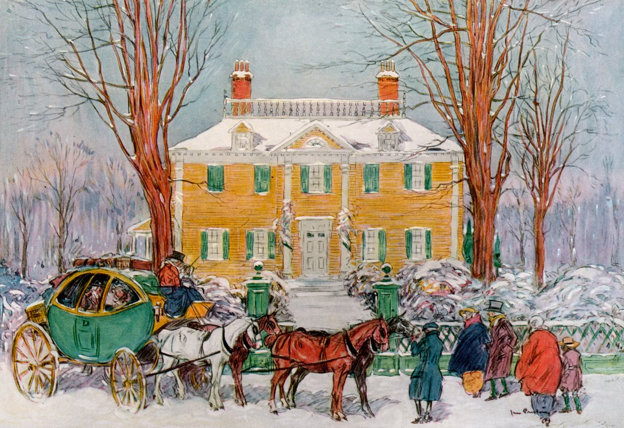 Maison Longfellow, Cambridge, Massachusetts, USA, 18ème siècle, 1921 - James Preston