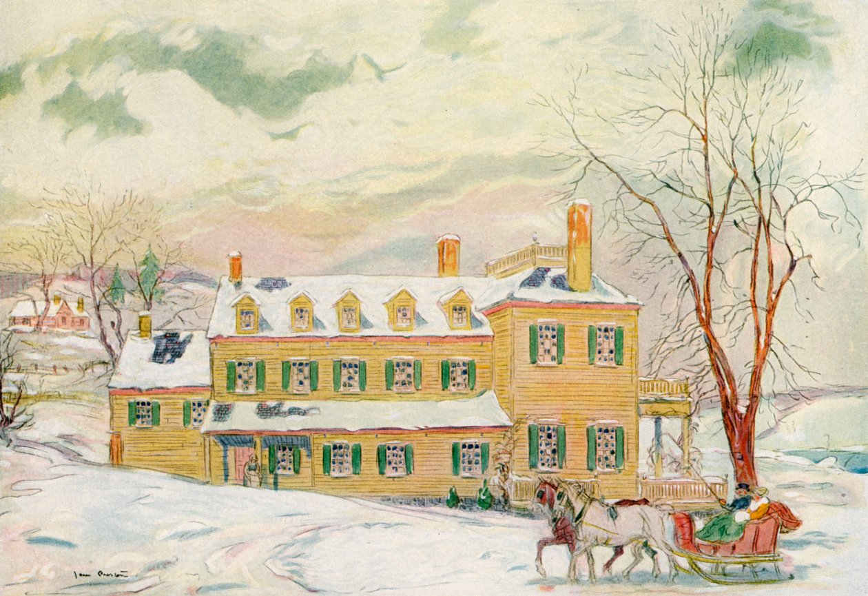 La maison Kendall, Virginie, USA, XVIIIe siècle, 1921 - James Preston